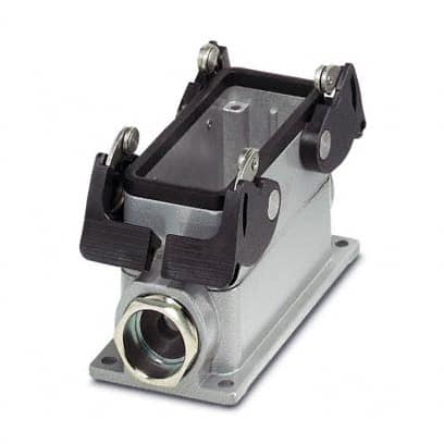 1771626 Phoenix Contact  Alloggiamenti per connettori per impieghi gravosi, cappucci e basi